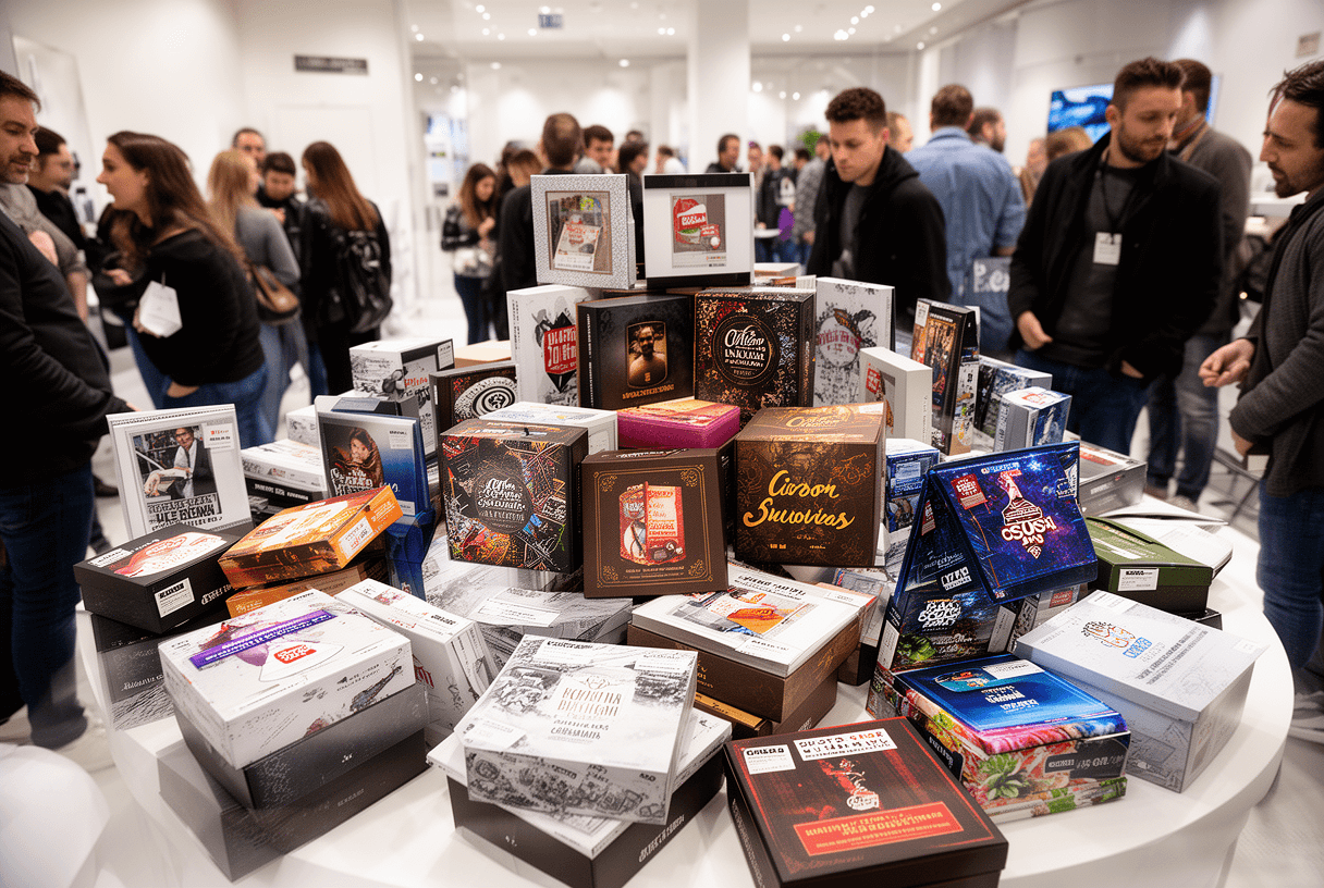 Boîtes personnalisées pour cadeaux et packaging